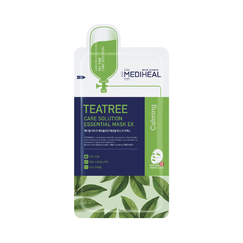 Mediheal茶樹舒緩護理保濕導入精華面膜 24克 x 10片