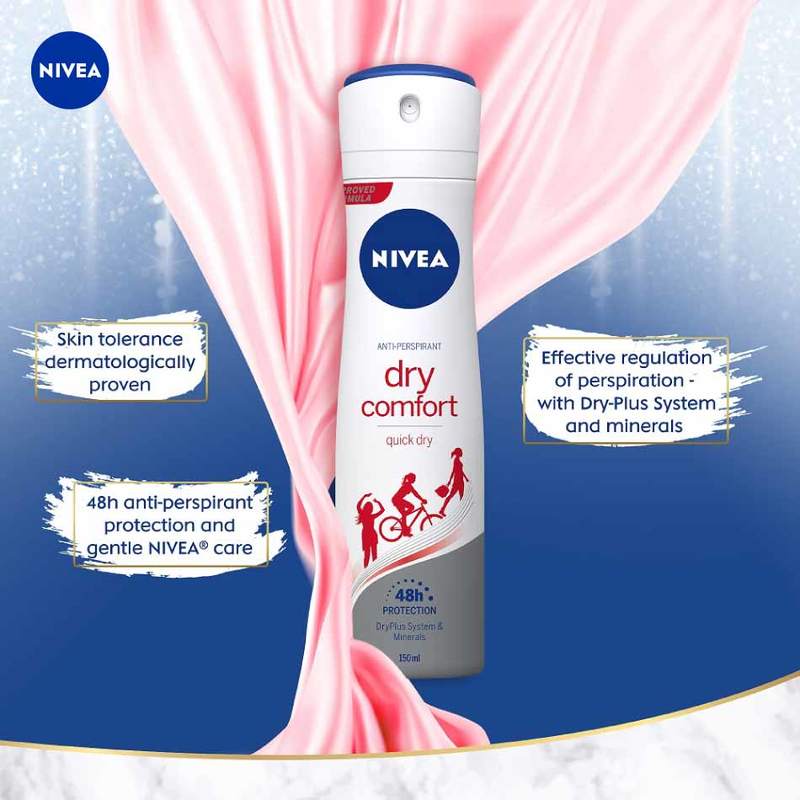 Nivea Dry Comfort Deodorant Spray 150ml