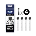 Oral-B Charcoal Replacement Brush Heads 4s