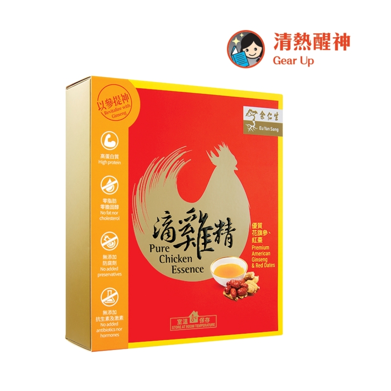 Eu Yan Sang American Ginseng & Red Dates Chicken Essence 60g x 6 Bags