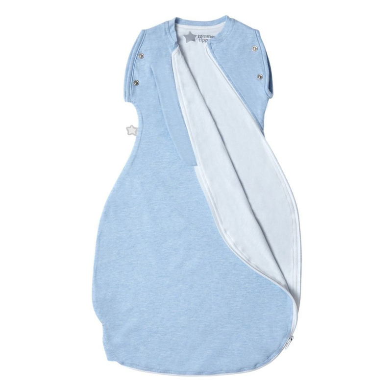 Tommee Tippee二合一睡袋0-4個月1.0 Tog - 藍色